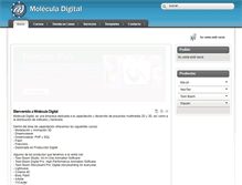 Tablet Screenshot of moleculadigital.com